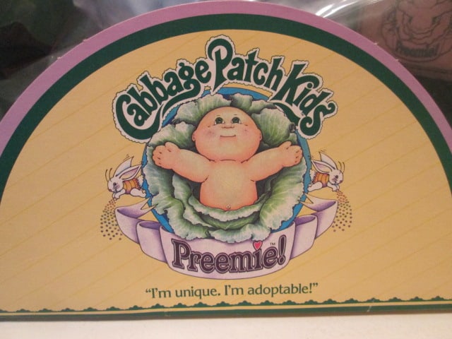 Two 1990's Coleco "Cabbage Patch Kids" Dolls-One in Original Box - 9