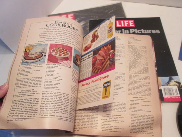 1960's "Family Circle" and "Life" Magazines, 2001 "Life The Year in Pictures" and - 5