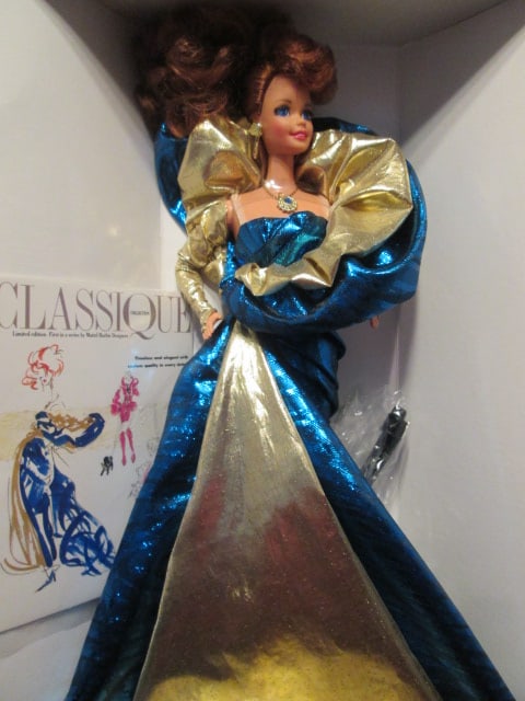 Three Mattel Classique Series Designer Collection Barbie Dolls in Original Boxes - 4