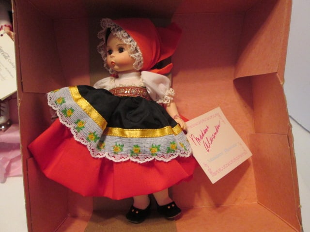 Two Old Madame Alexander Dolls in Original Boxes - 2