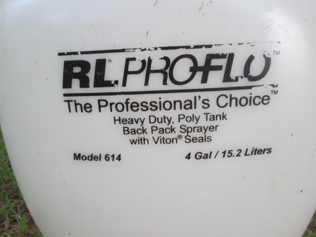 RL Pro Flo Model 615 Backpack Sprayer - 2