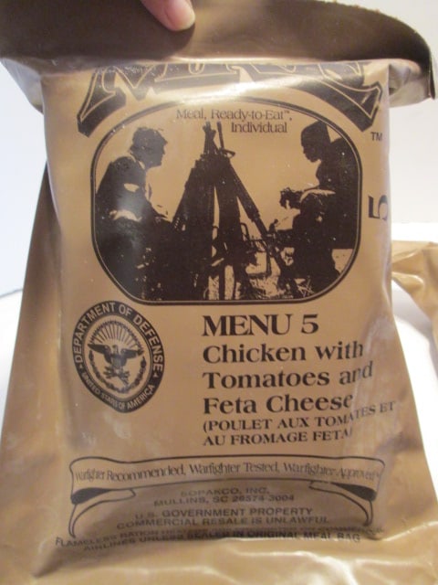 Three Sopakco "MRE" Meals Ready to Eat - 2