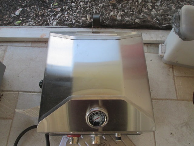NexGrill 12" Tabletop Gas Pizza Oven with Stainless Pizza Paddle - 3