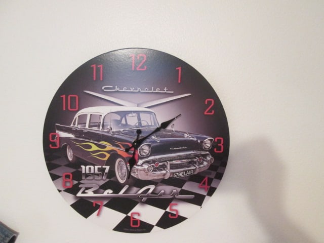 2021 General Motors "1957 Chevrolet Bel-Air" Quartz Wall Clock (1 of 4)