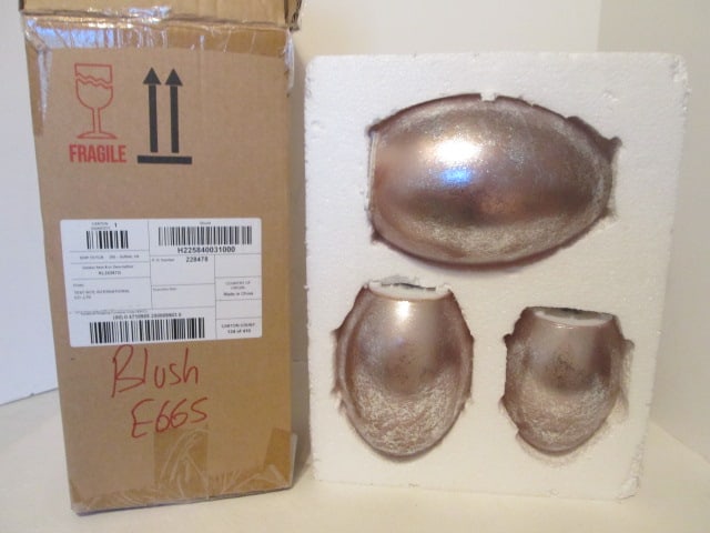 Set of 3 Tiered LED Egg Shape Lights in Original Box (1 of 4)