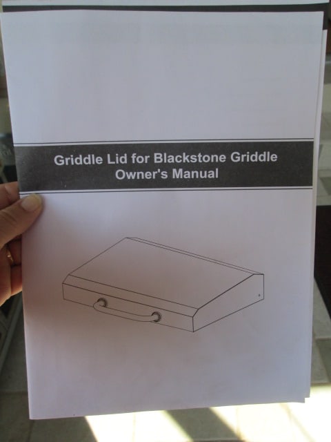 New in Box Griddle Lid for 36" Blackstone Grill - 2