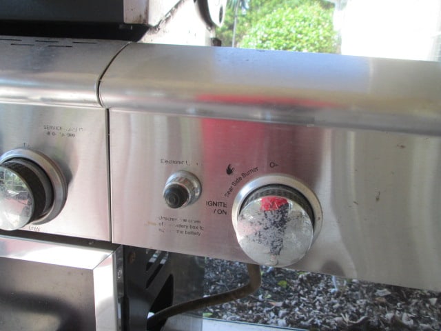 BHG Better Homes & Garden Stainless Propane Gas Grill with Side Burner - 10