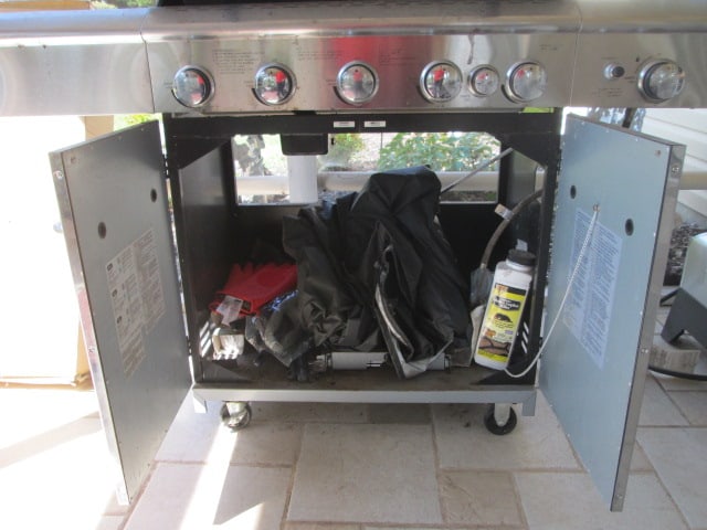 BHG Better Homes & Garden Stainless Propane Gas Grill with Side Burner - 12