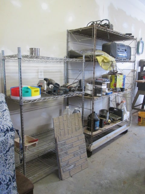 Two Wire Shelf Units and Contents (1 of 9)
