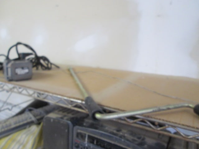 Two Wire Shelf Units and Contents - 7