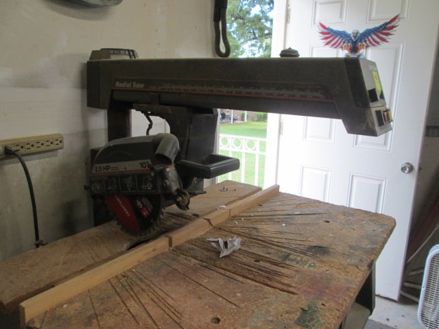 Craftsman 10" Radial Arm Saw with Work Stand - 3