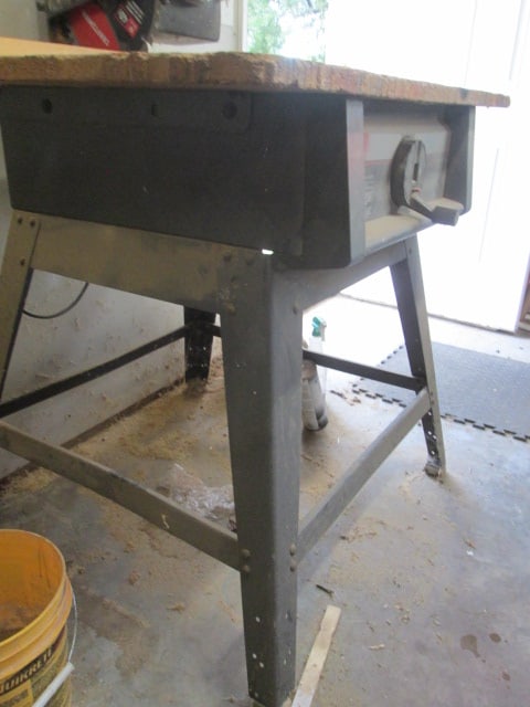 Craftsman 10" Radial Arm Saw with Work Stand - 5