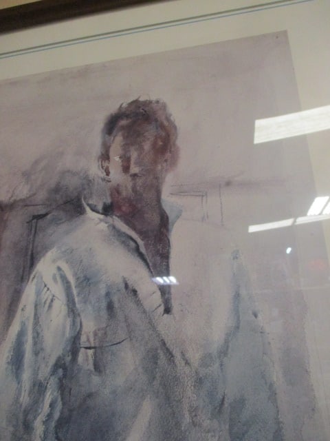 Greenville County Museum of Art "1984 - Andrew Wyeth" Lithograph Art Print - 2