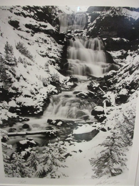 Framed and Matted "Waterfall" Photography Print - Signed and Numbered - 2