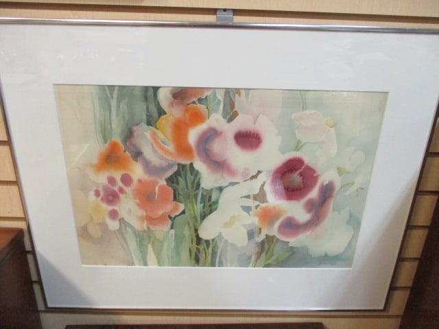 Framed and Matted Watercolor Painting by JoAnn Taylor - Signed (1 of 5)