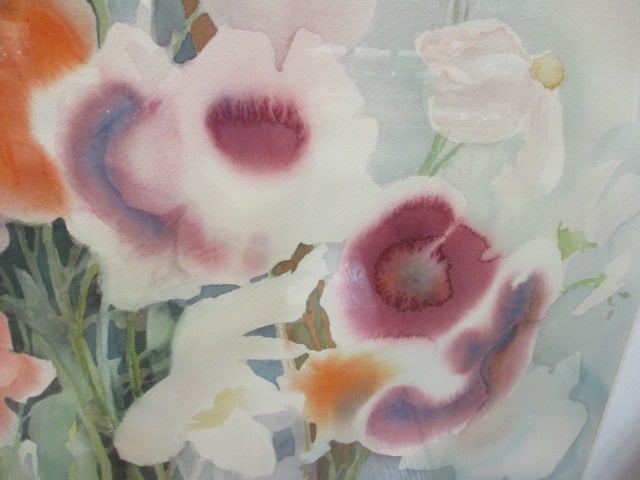 Framed and Matted Watercolor Painting by JoAnn Taylor - Signed - 3