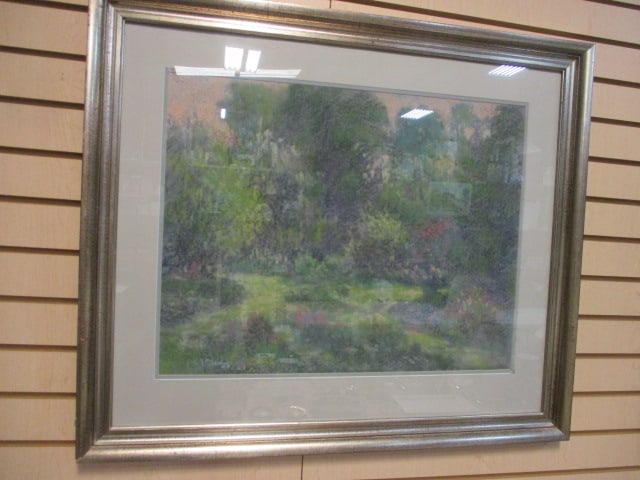 Framed and Matted Landscape Artwork - Signed (1 of 5)