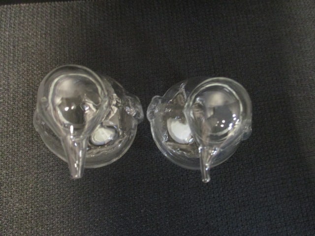 Pair of Vintage Blown Glass Penguin Sculptures - 4