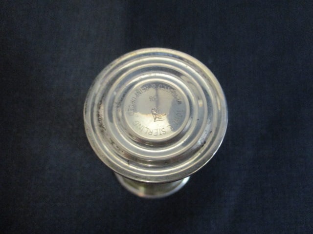 Vintage Set of 4 Towle Weighted Sterling Pedestal Cordial Cups - 5