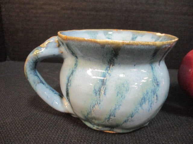 2 Studio Art Pottery Mugs - Signed - 2