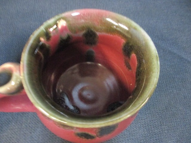 2 Studio Art Pottery Mugs - Signed - 6