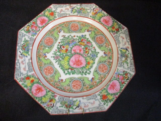 6 Vintage Japanese and Chinese Porcelain Plates - 10