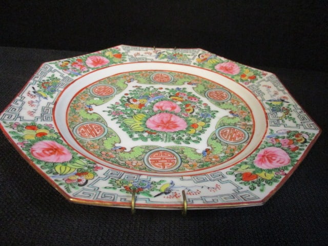 6 Vintage Japanese and Chinese Porcelain Plates - 9