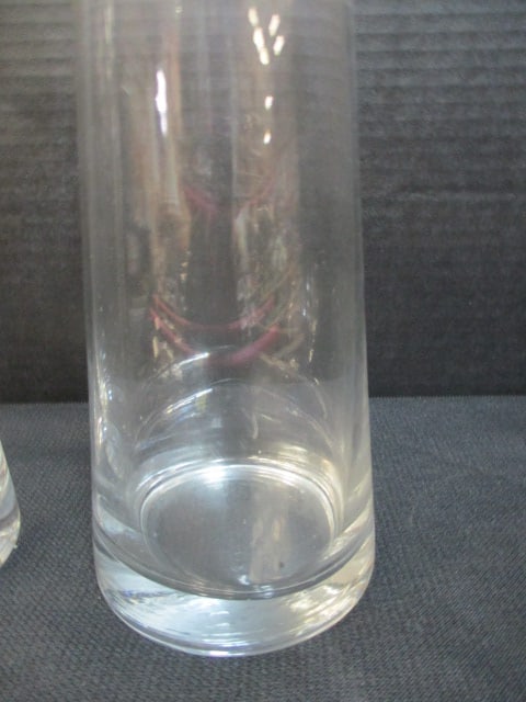 Pair of Mid Century Modern Glass Vases - 2