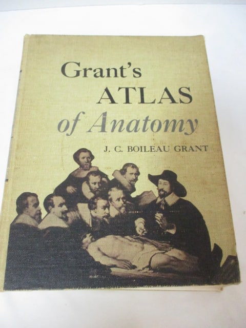 Vintage "Grant's Atlas of Anatomy" and "Mortal Lessons" Notes on the Art of - 5