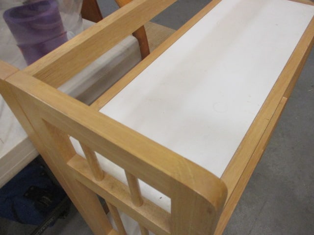 Light Wood 3-Tier Open Bookshelf - 3