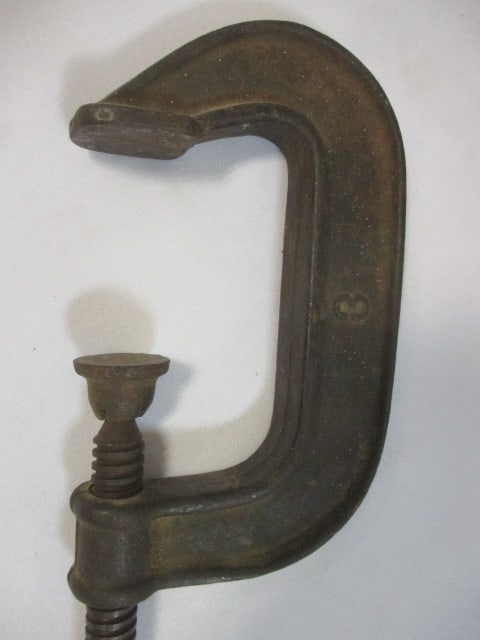 Vintage Metal "No. 3" C-Clamp - 2
