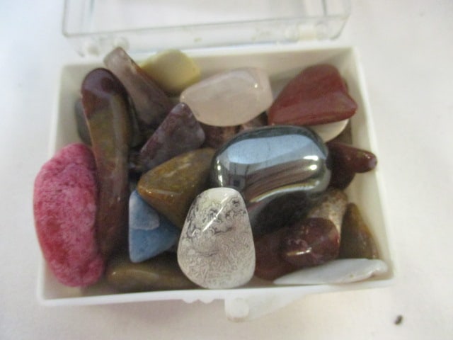 Collection of Polished and Unpolished Stones, Crystals, and Minerals - 5