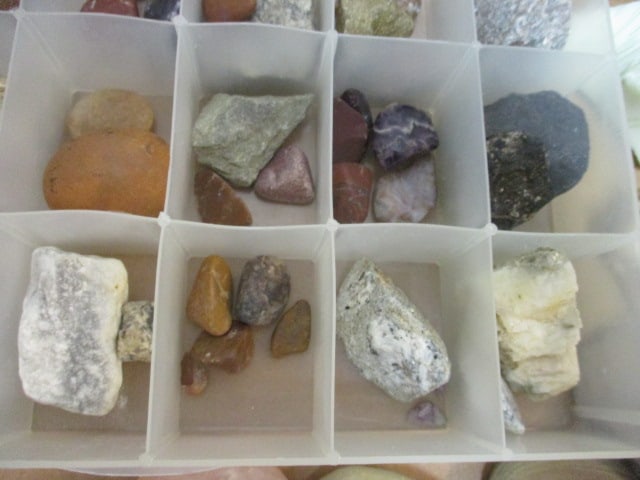Collection of Polished and Unpolished Stones, Crystals, and Minerals - 6