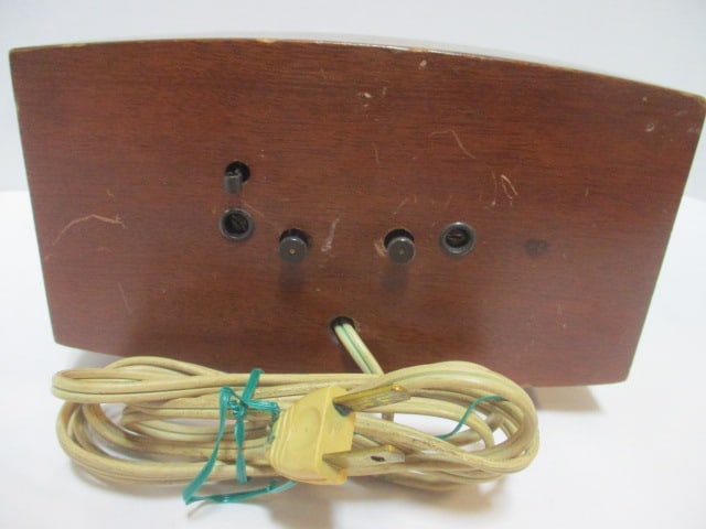 Mid Century Modern General Electric "Telechron" Electric Desk Clock - 4