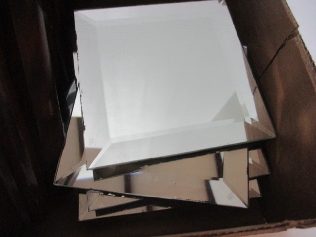 Lot of Wood Award Plaques and Mirrored Stands - 2
