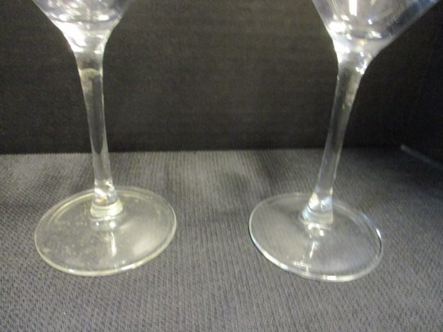Set of 4 Mid Century Modern Martini Stem Glasses - 2