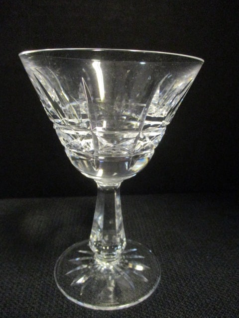 3 Vintage Waterford "Kylemore" Liquor Cocktail Crystal Stem Glasses - 3