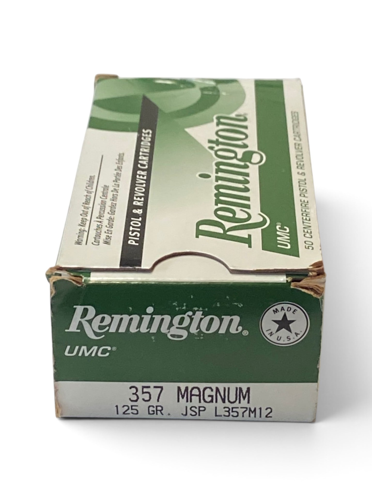 NIB 50rds. of .357 MAGNUM 125gr. JSP Remington UMC Ammunition: See Photo