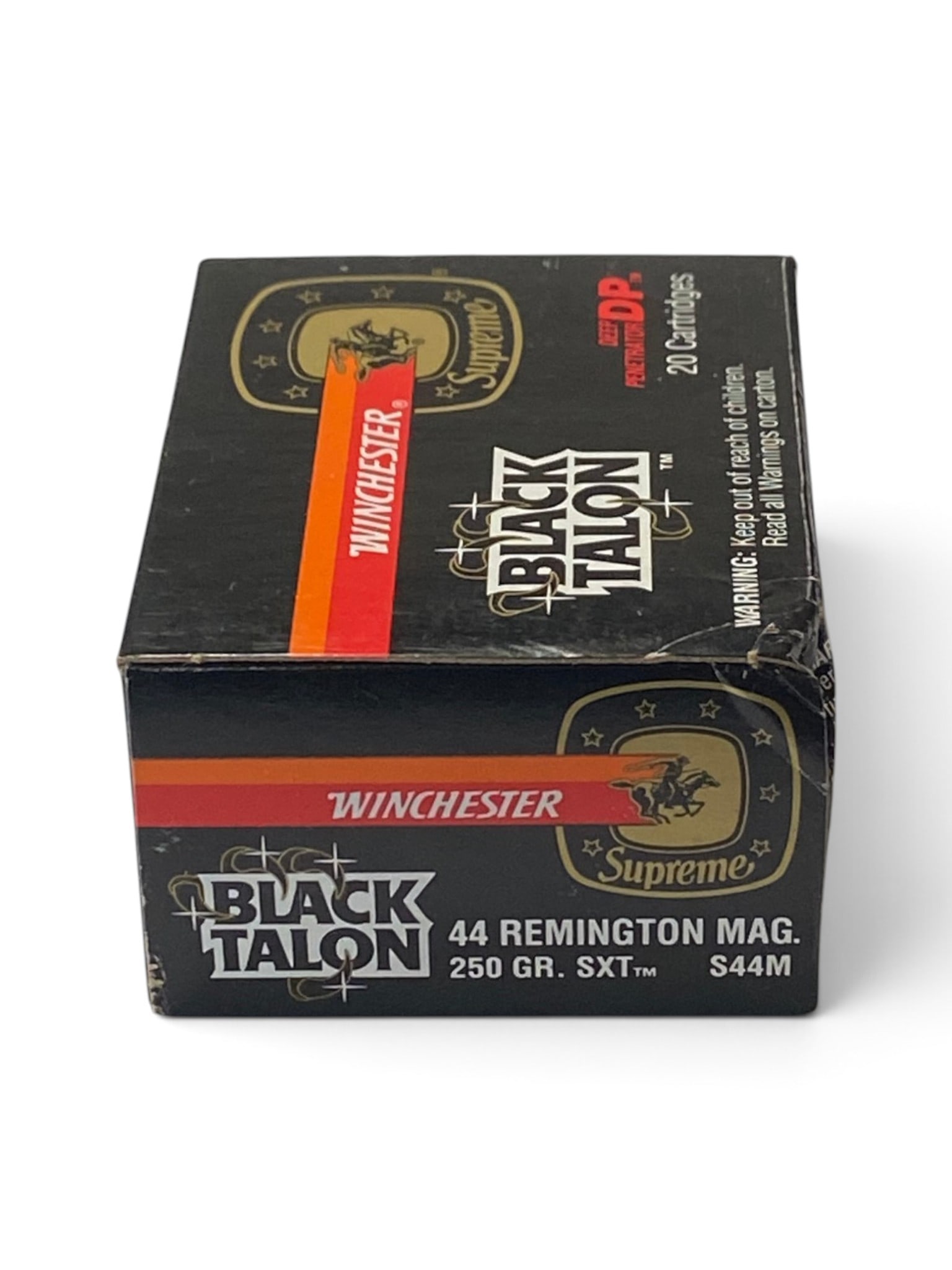 NIB 20rds. of .44 REM. MAG. 250gr. SXT Winchester Supreme BLACK TALON Ammunition: See Photo