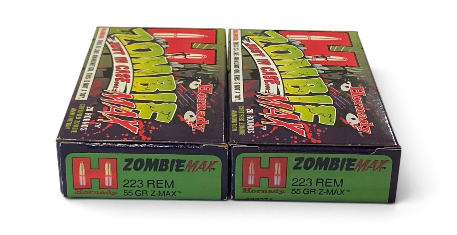 NIB 40rds. of .223 REM. 55gr. Z-MAX Hornady Zombie Max Ammunition: See Photo