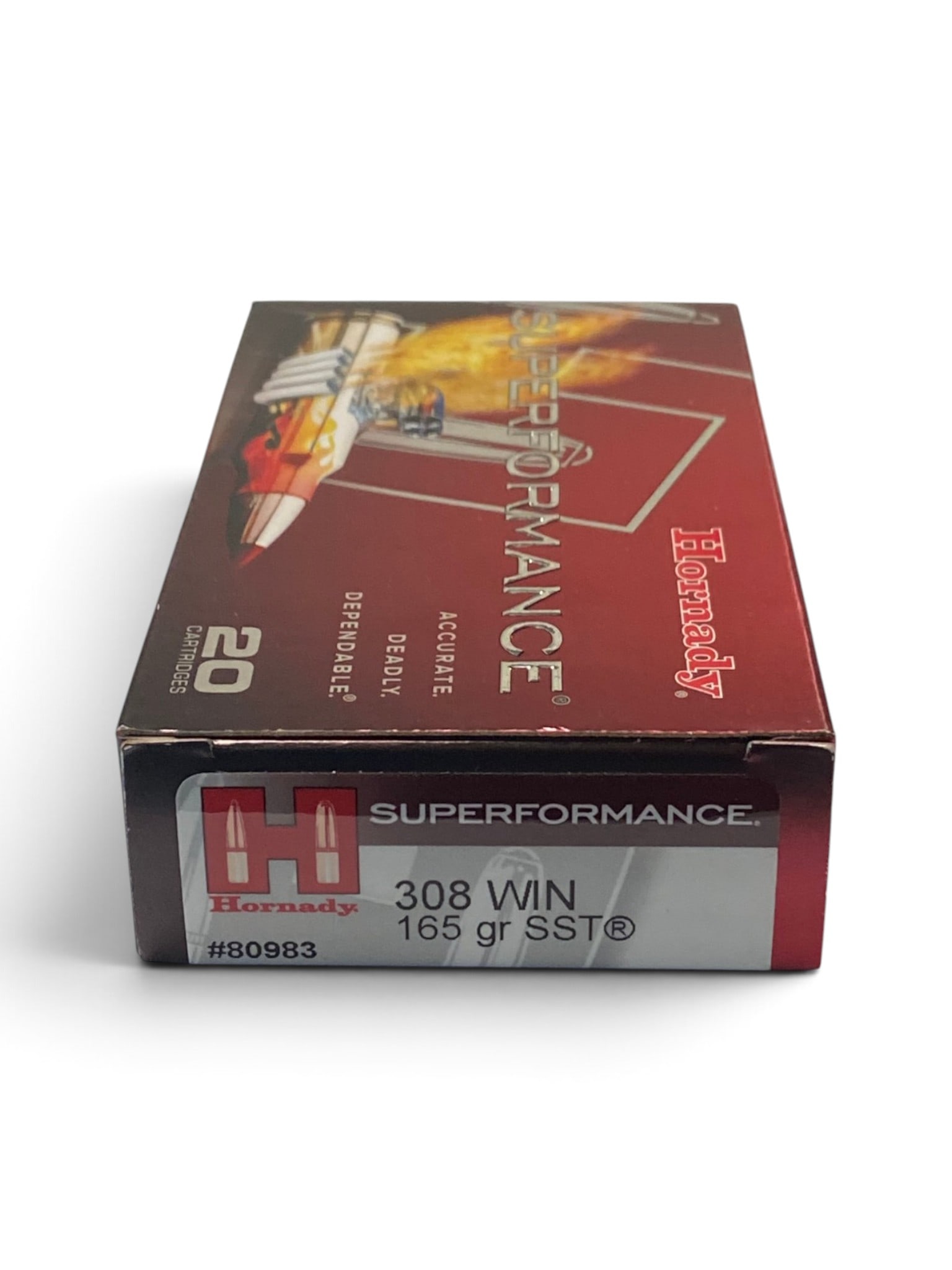 NIB 20rds. of 308 WIN 165gr. SST Hornady Superformance Ammunition: See Photo