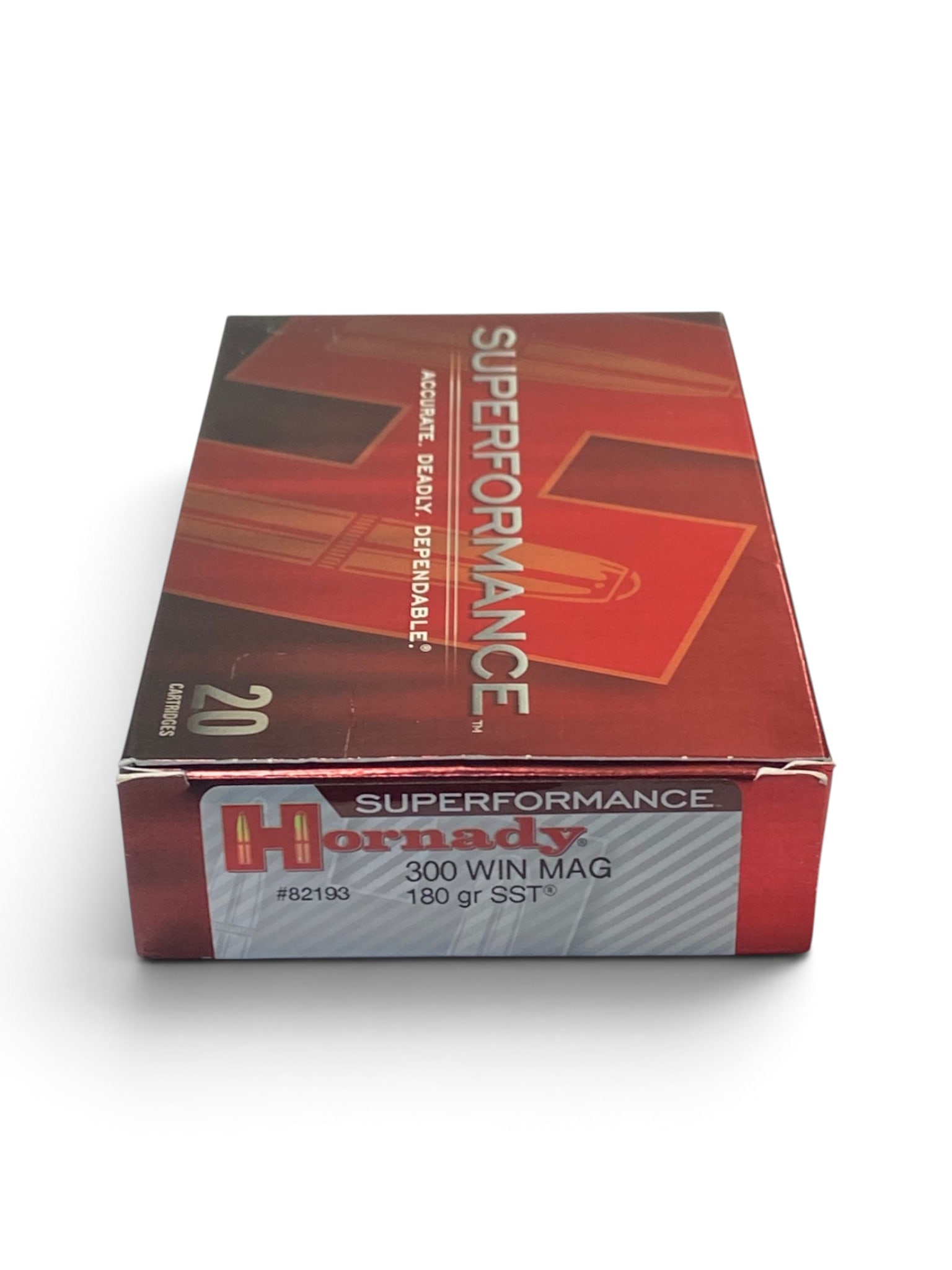 NIB 20rds. of .300 WIN. MAG. 180gr. SST Hornady Superformance Ammunition: See Photo