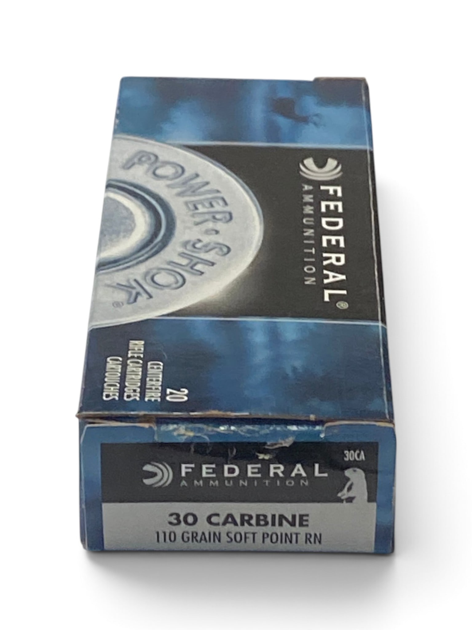 NIB 20rds. of .30 CARBINE 110gr. Soft Point RN Federal Ammunition: See Photo