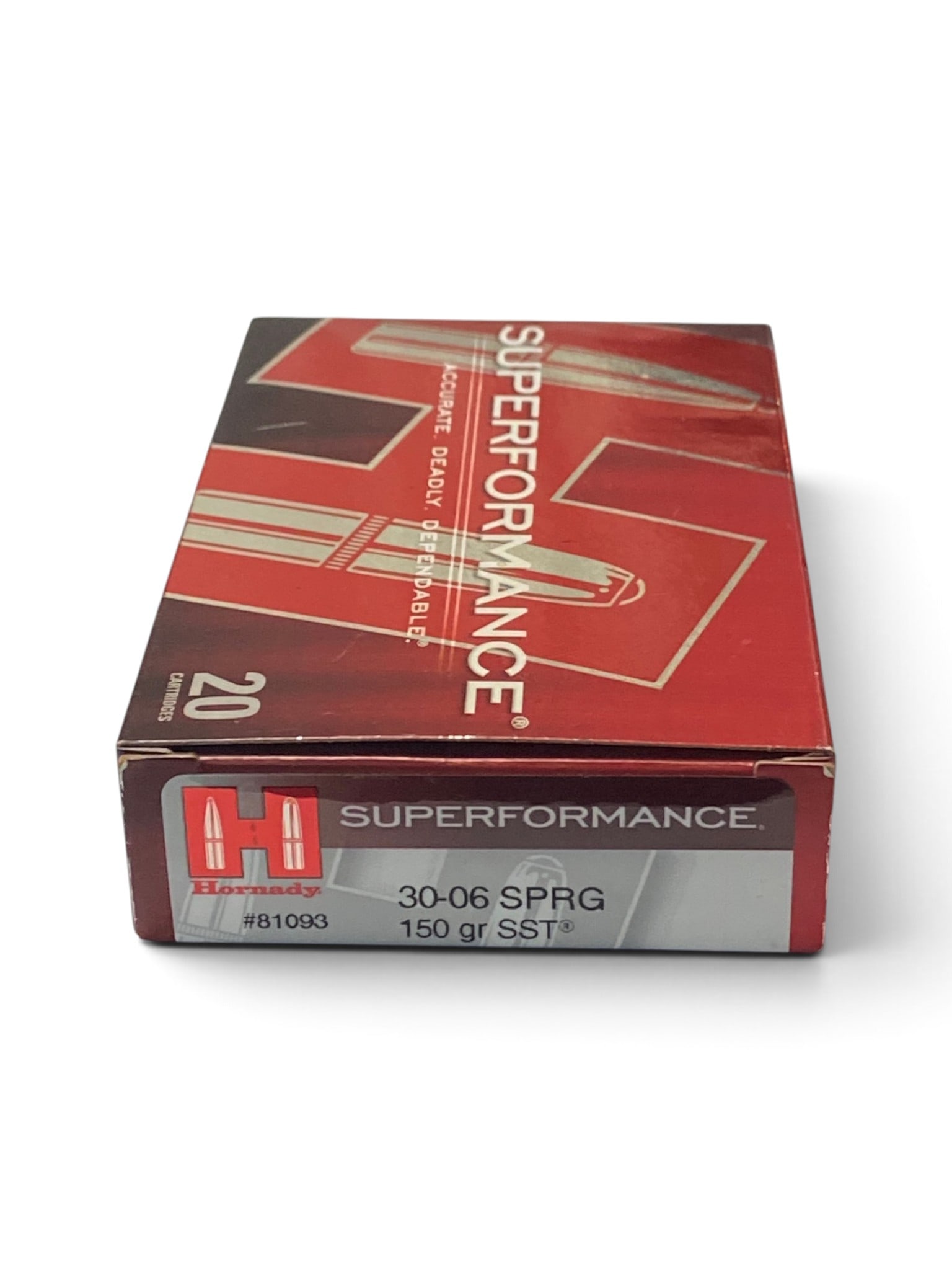 NIB 20rds. of 30-06 SPRG 150gr. SST Hornady Superformance Ammunition: See Photo