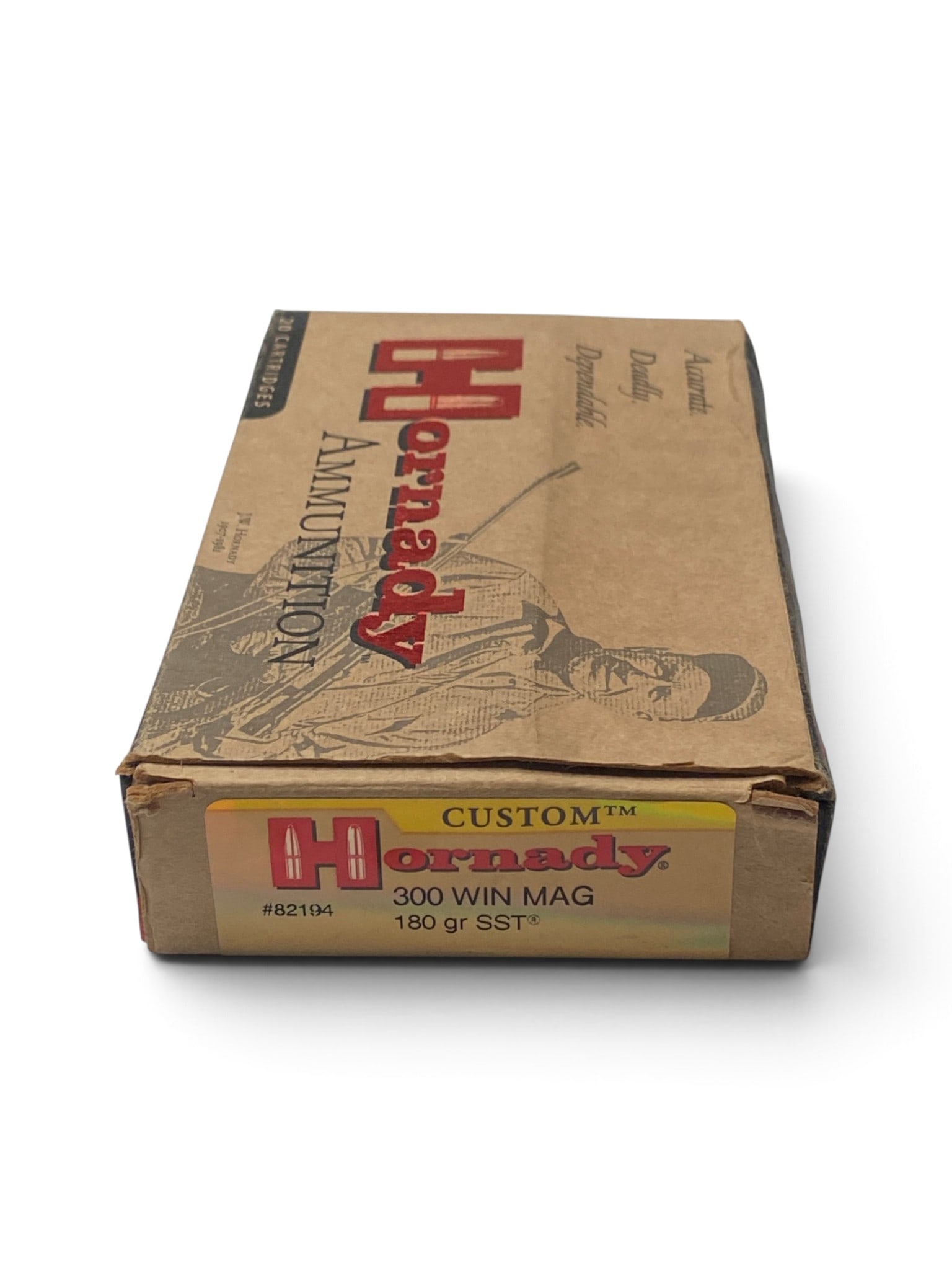 NIB 20rds. of .300 WIN. MAG. 180gr. SST Hornady Custom Ammunition: See Photo