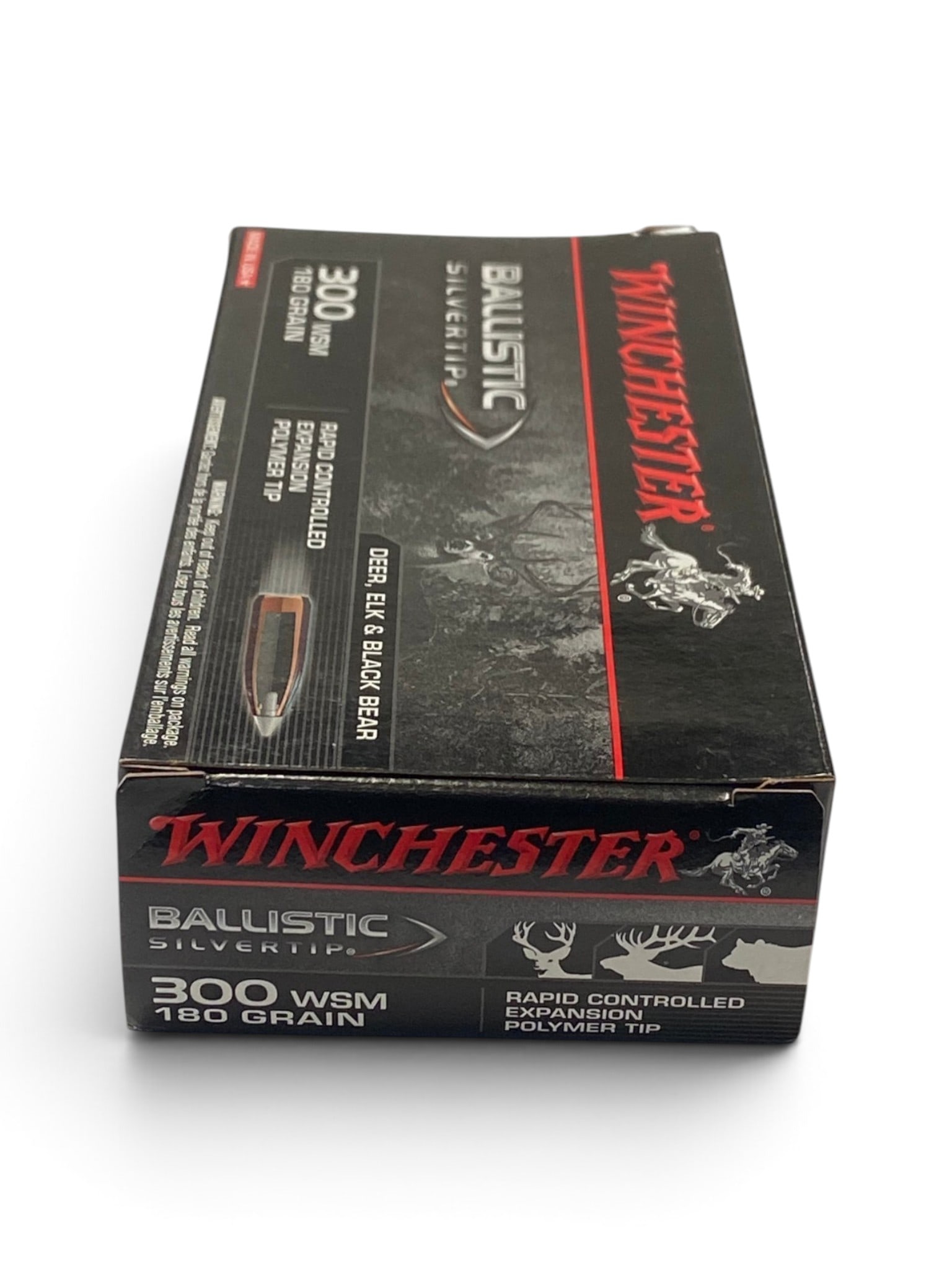 NIB 20rds. of .300 WSM 180gr. Ballistic Silvertip Winchester Ammunition: See Photo