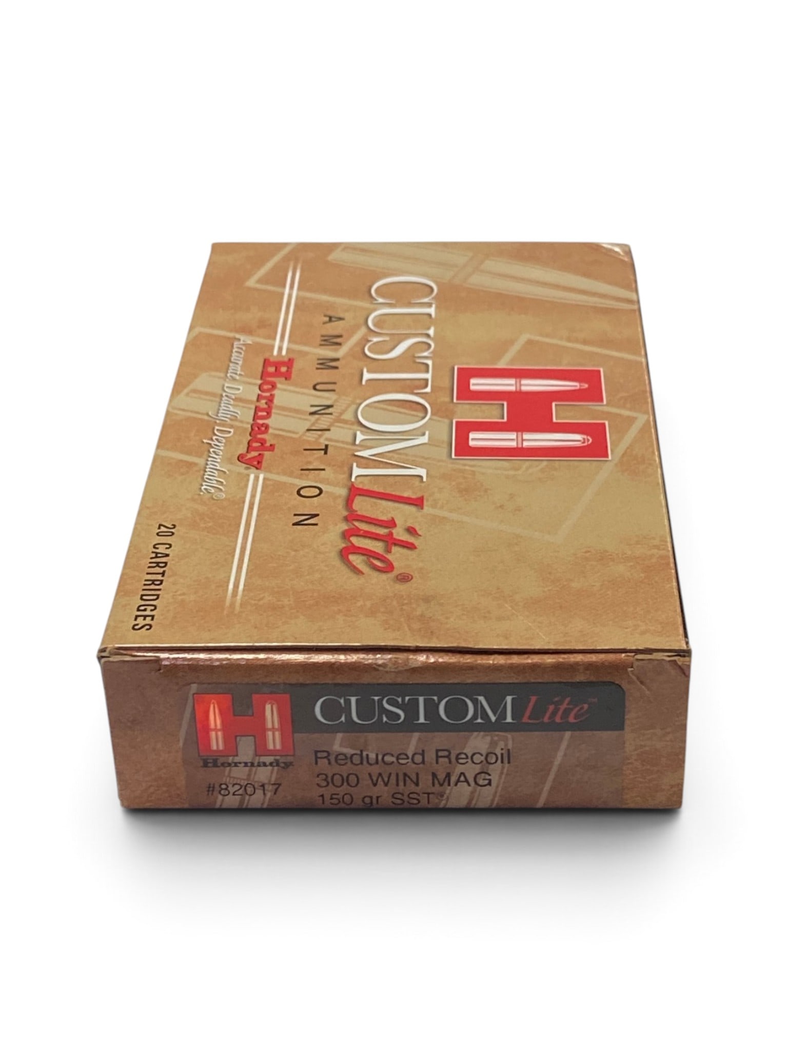 NIB 20rds. of .300 WIN. MAG. 150gr. SST Hornady Custom Lite Reduced Recoil Ammunition: See Photo