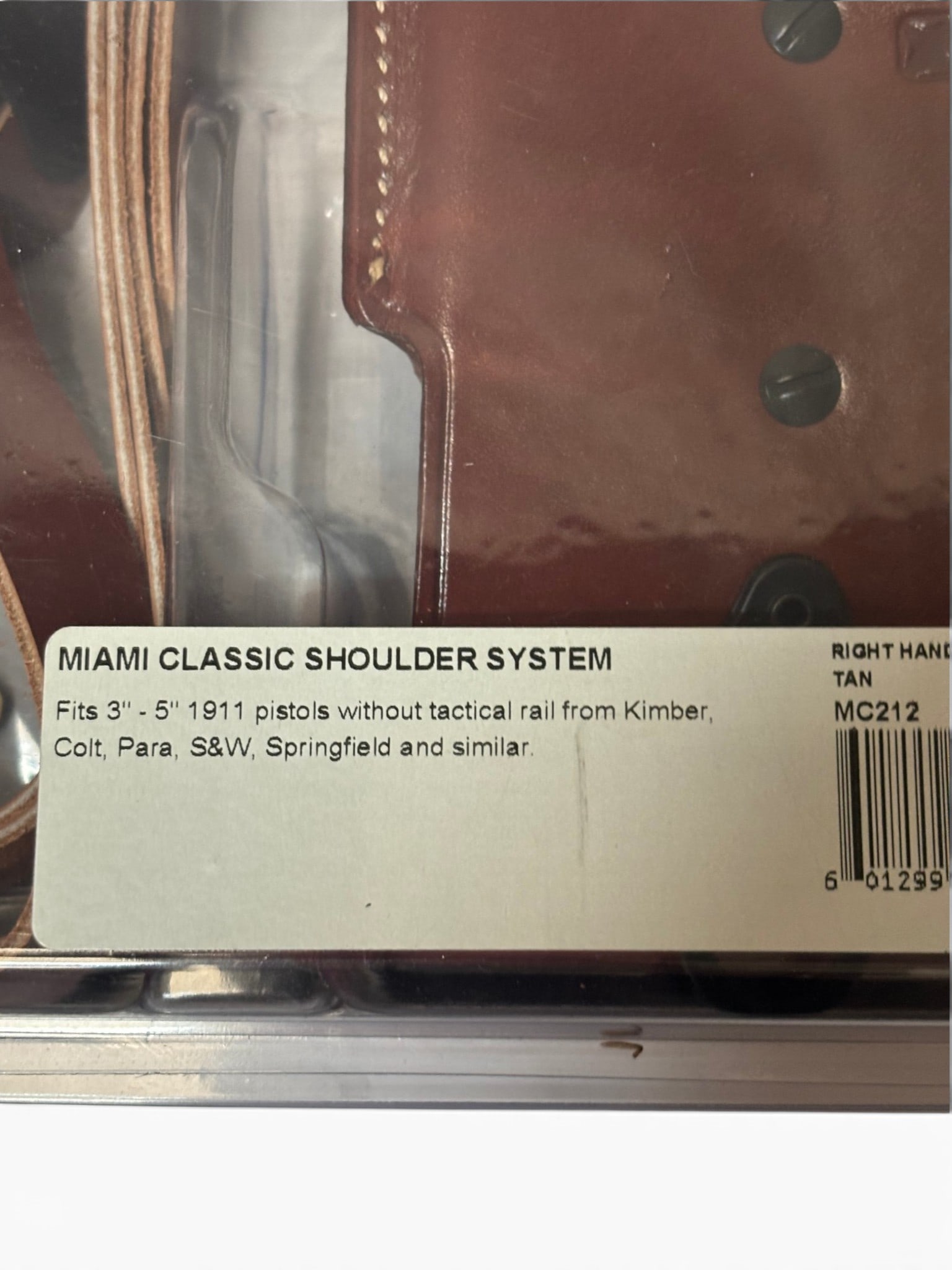 NIB Galco Miami Classic Shoulder Holster for 3" to 5" 1911 Pistols - 2