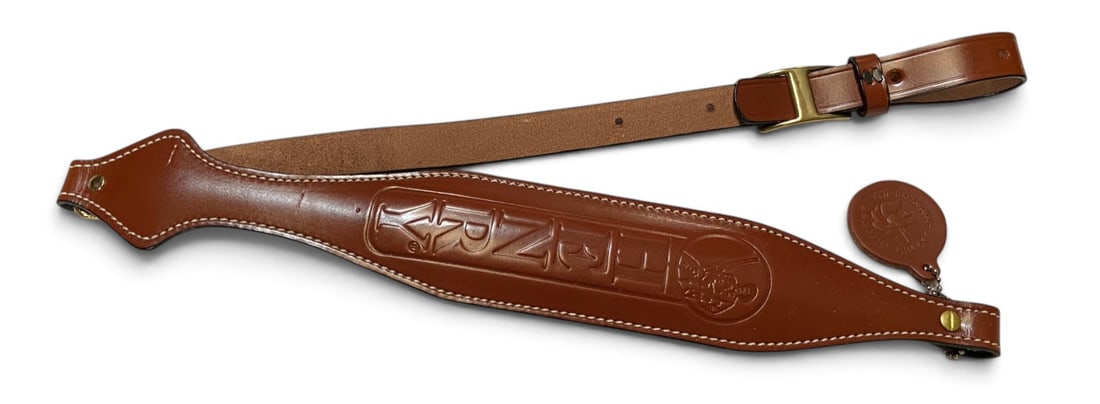 Henry Branded Leather Padded Gun Sling: See Photo(s)