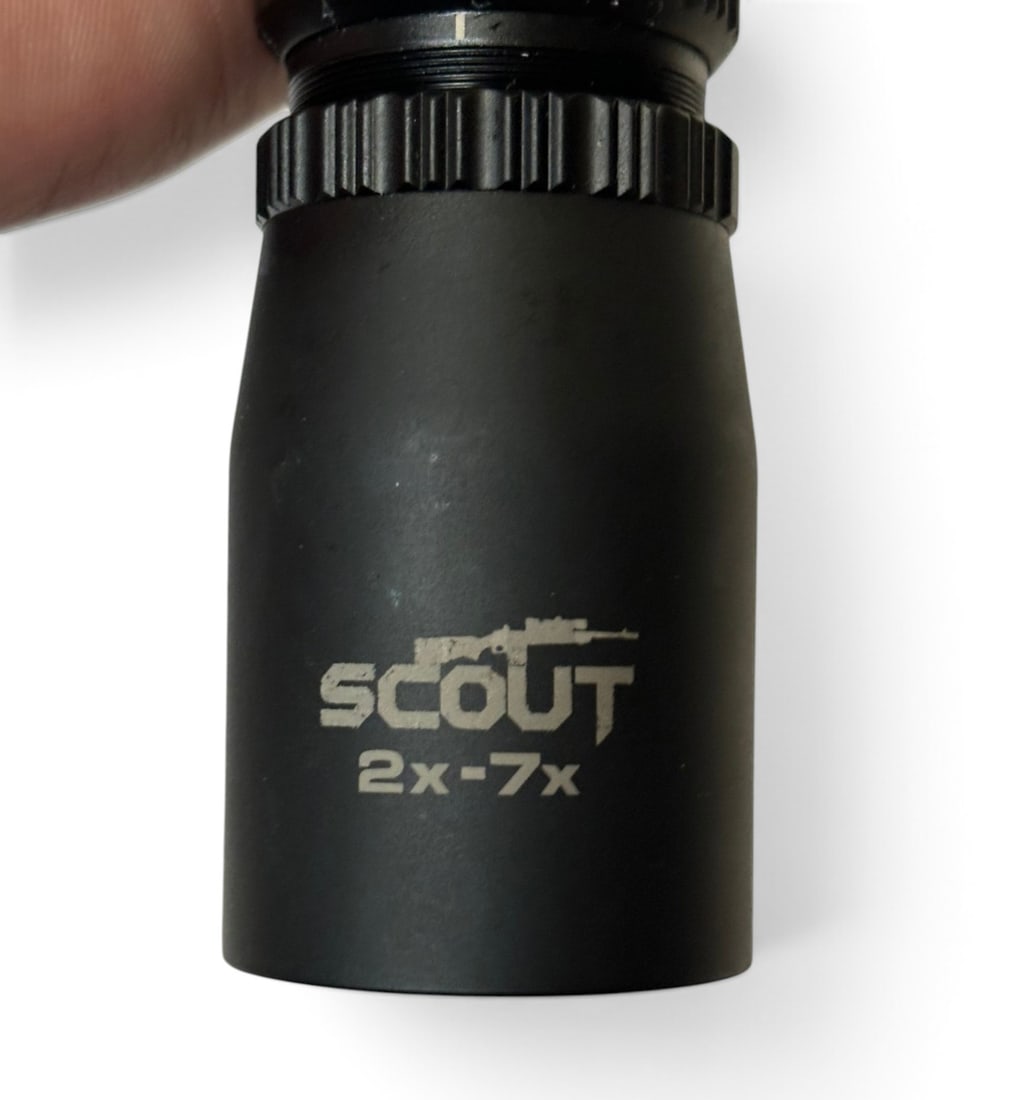 NIB Burris Scout 2x-7x-32mm Ballistic Plex Matte Black Scope - 4